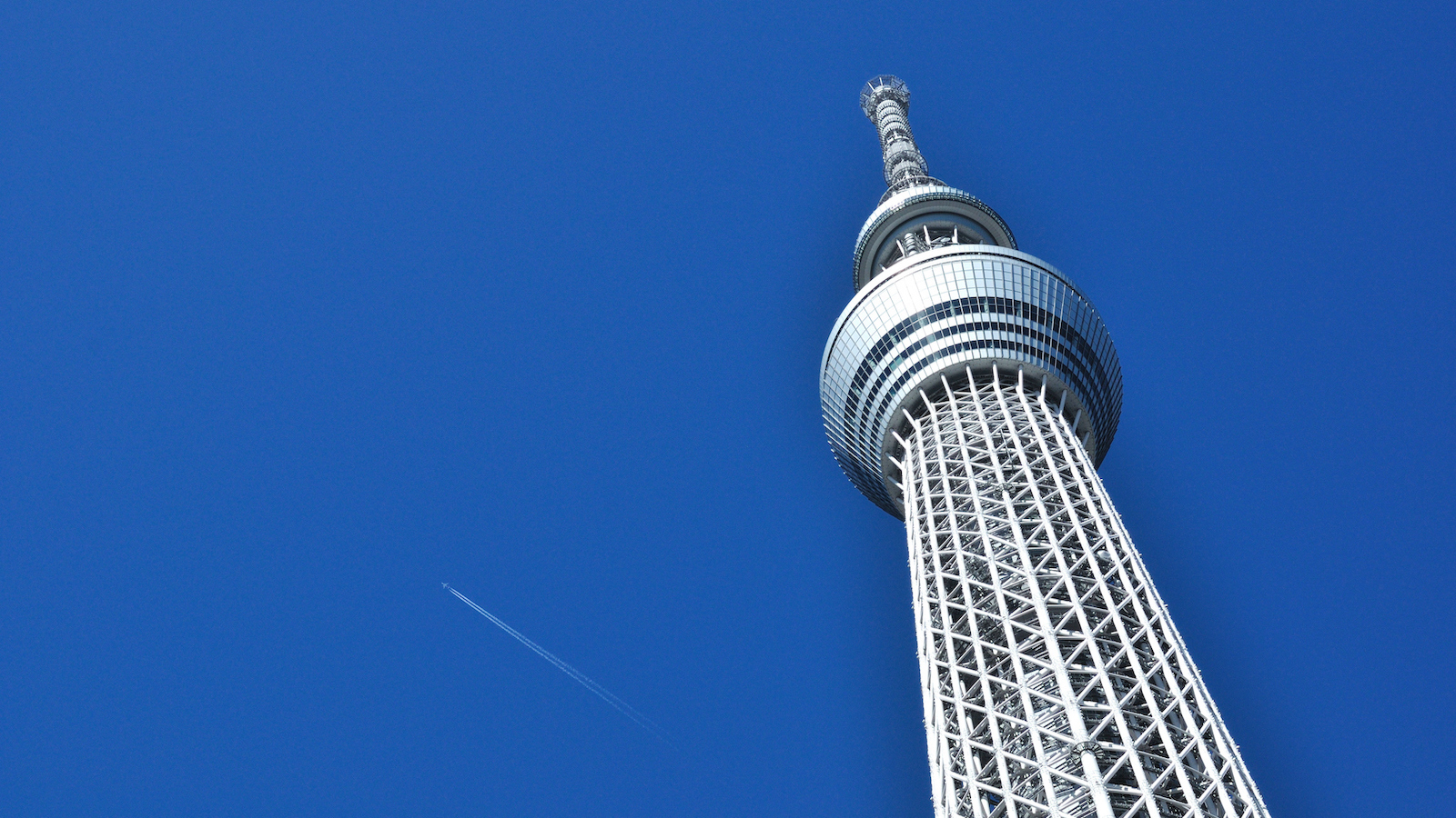 Tokyo Skytree Tower view from ground