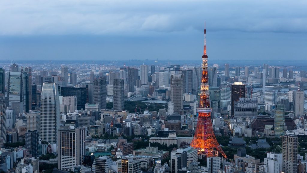 Tokyo's sprawling metropolis