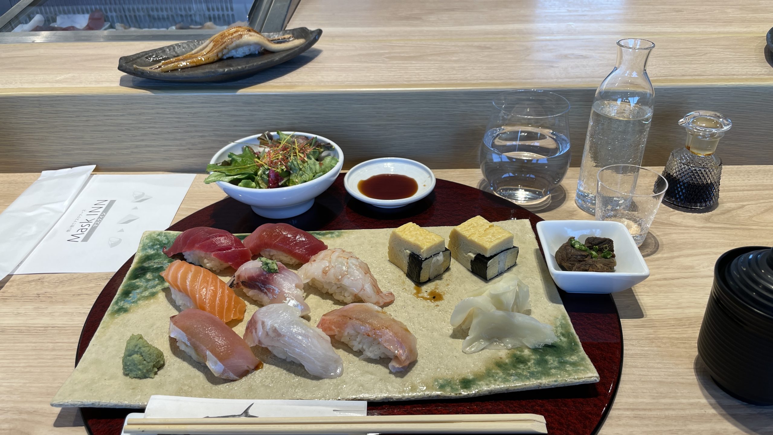 Uorikizushi Restaurant sushi sashimi plate