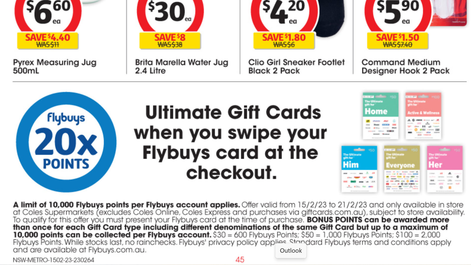 20x Flybuys points on Apple gift cards @ Coles (2 Aug to 8 Aug 2023) :  r/VelocityFrequentFlyer