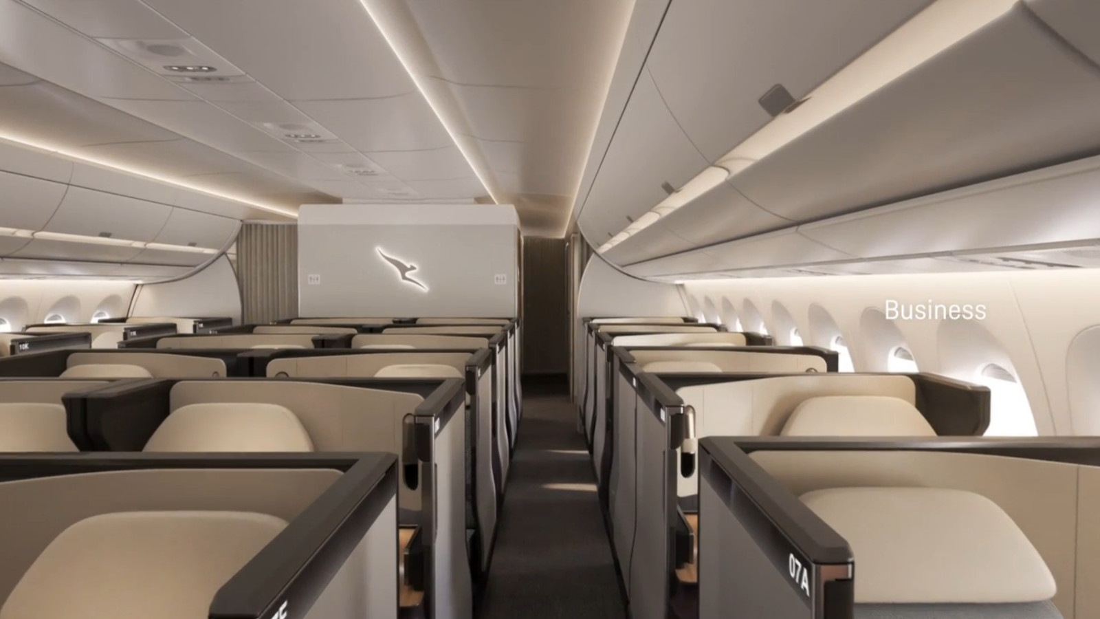 Qantas New Business First Class Airbus A350 Seats Point Hacks 3218