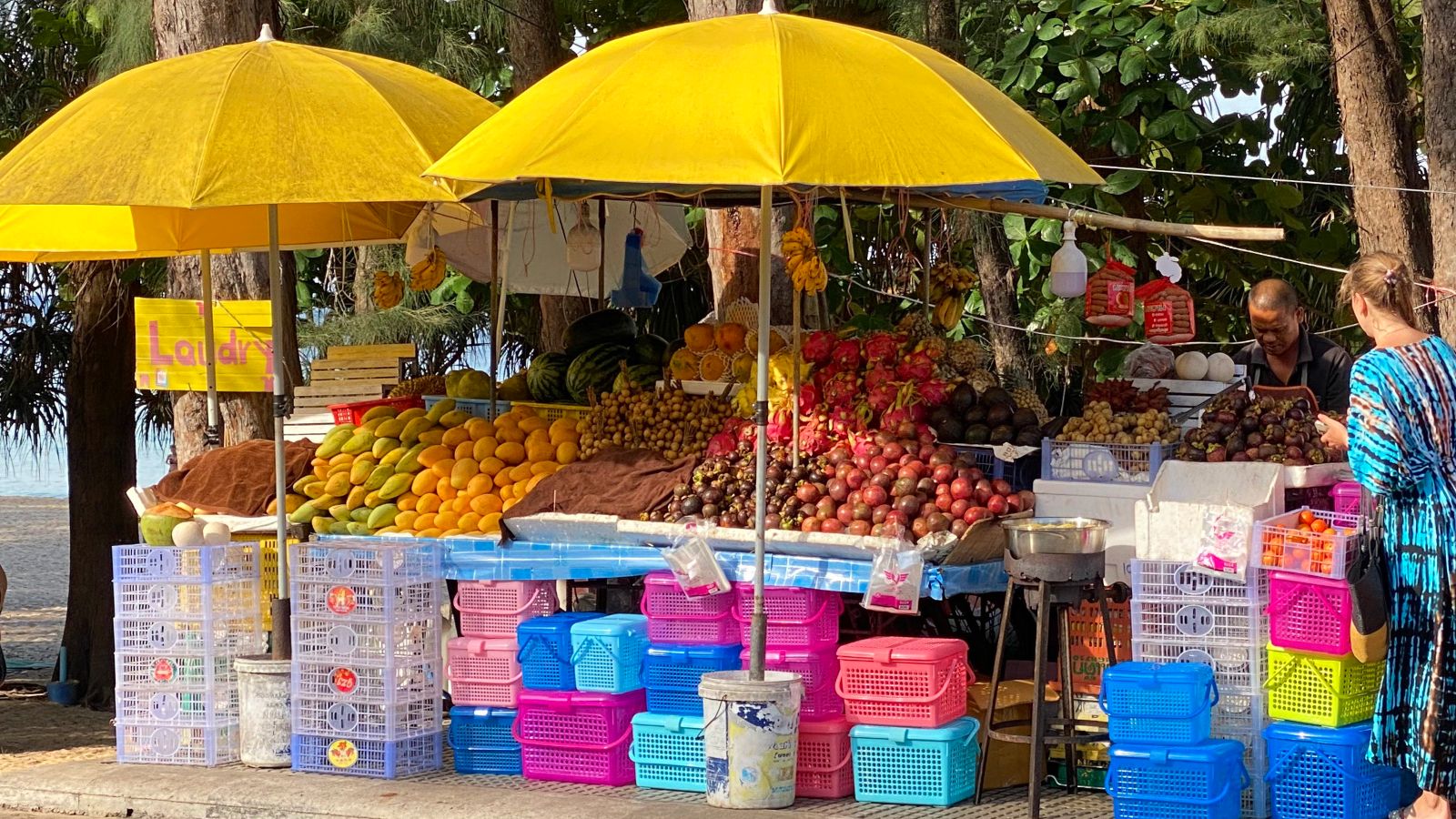 Local street stalls in Phuket