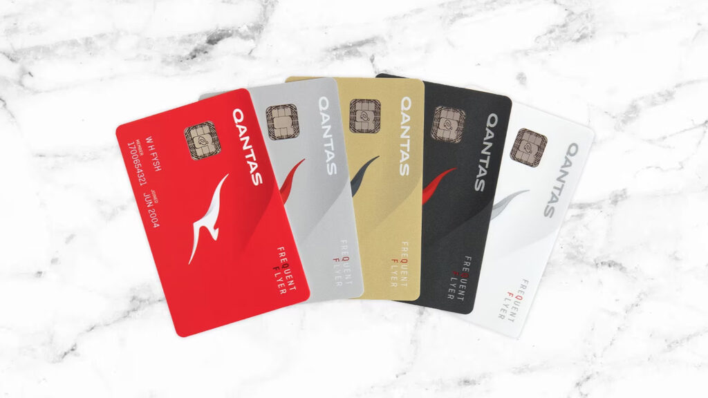 Qantas status cards