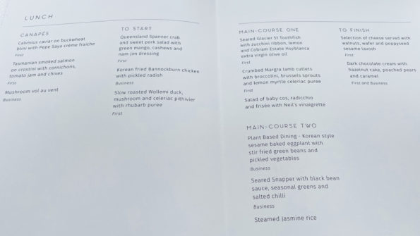 Qantas Launches New Inflight Menus 2023 Point Hacks