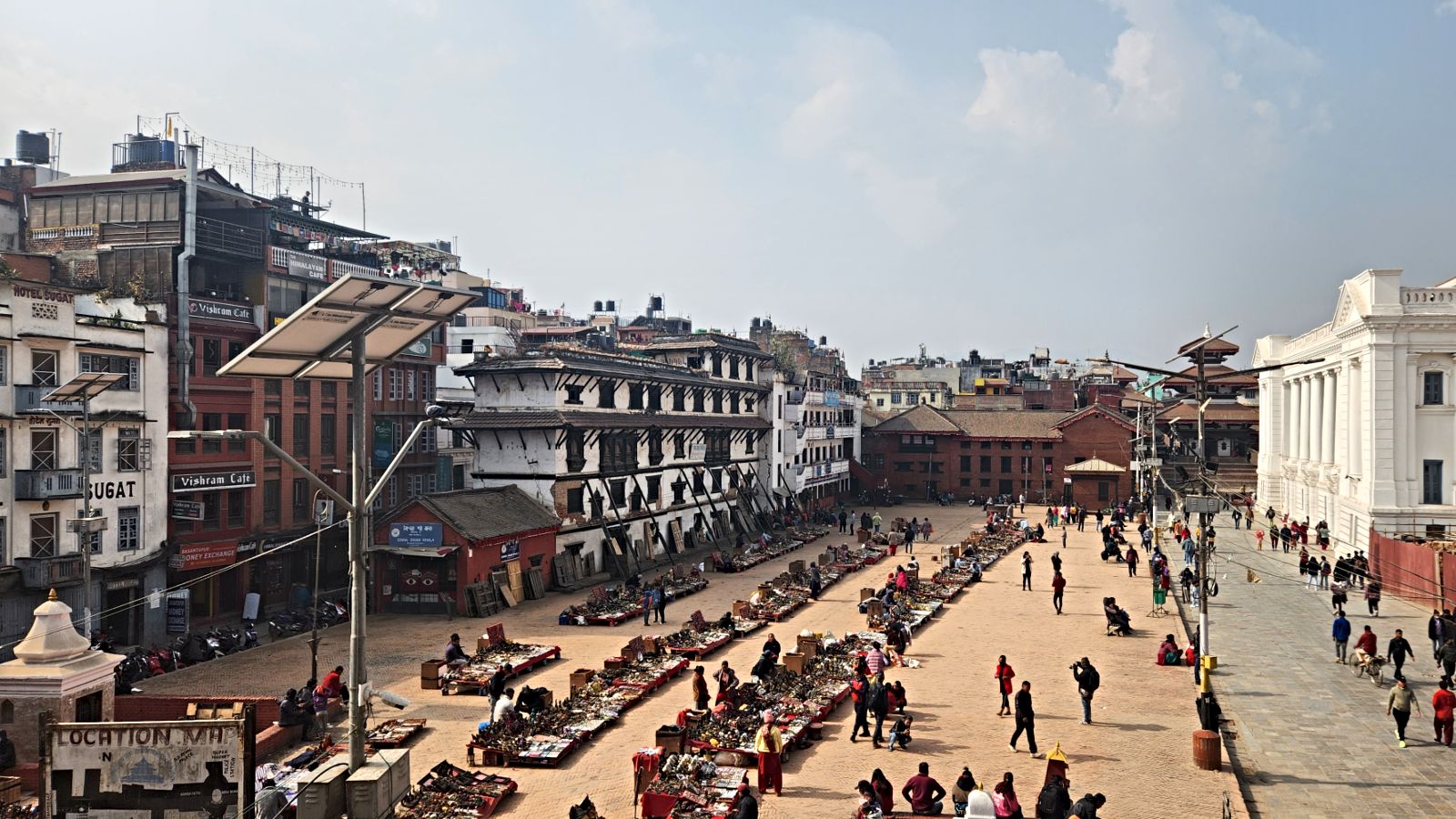 Bird's eye view of Durbar Square, Kathmandu, Nepal