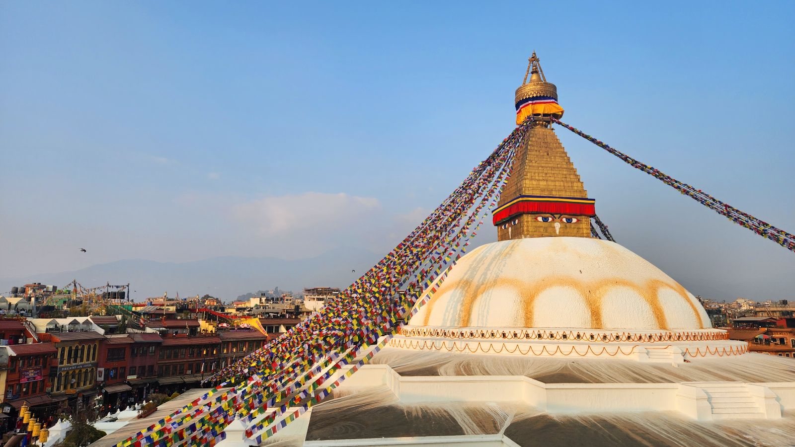 Sensational Prayer Scarf/Shawl from Kathmandu