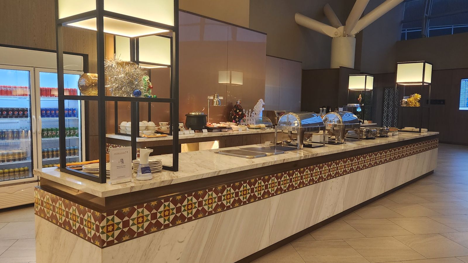 Malaysia Airlines Golden Lounge KLIA buffet