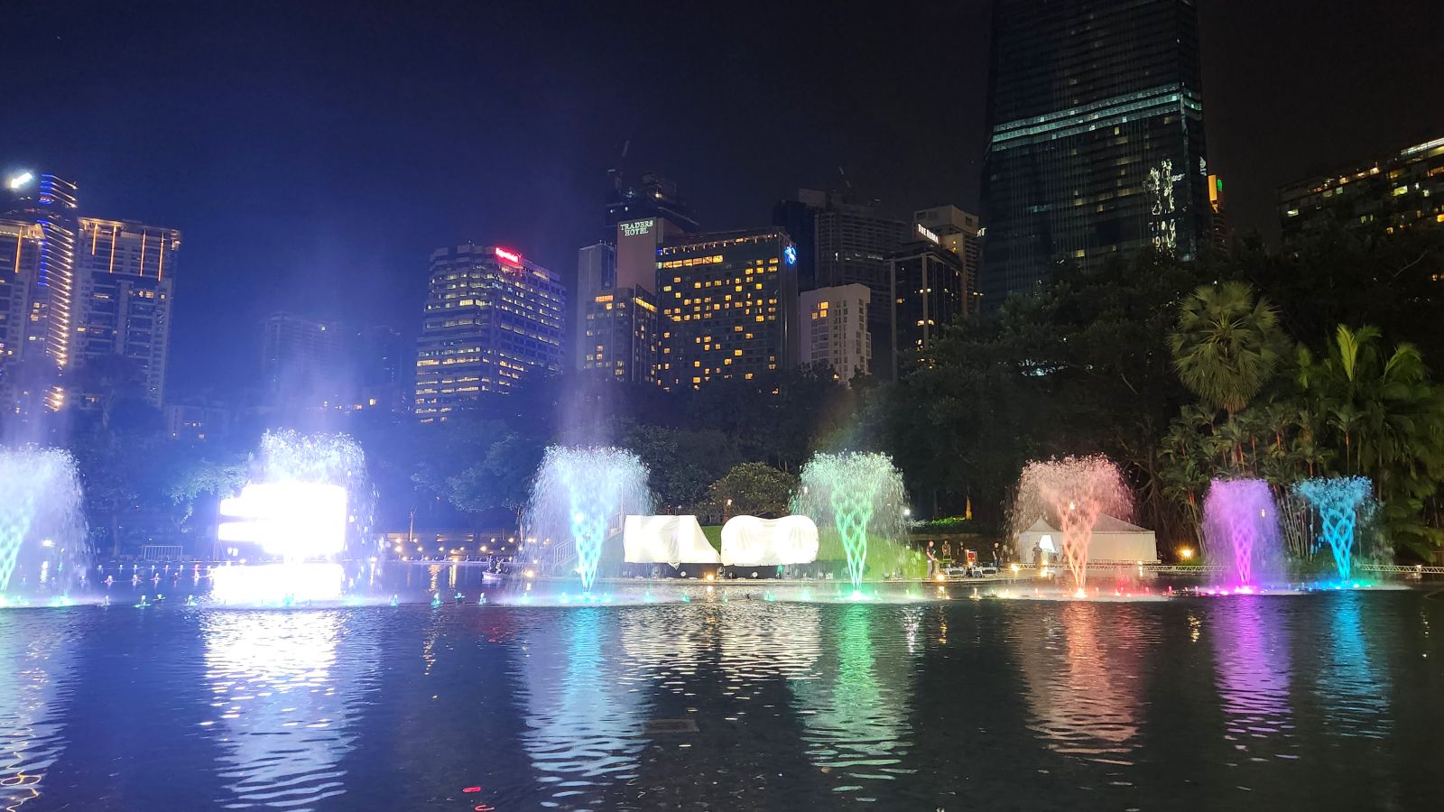 KLCC Lake Symphony water show, Kuala Lumpur