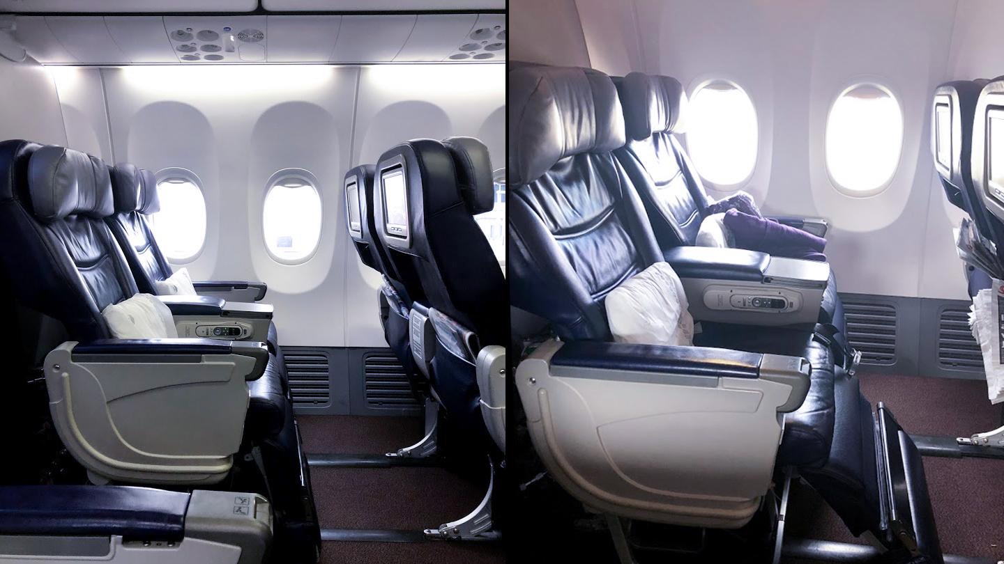 Seating in Malaysia Airlines' Boeing 737 Business Class