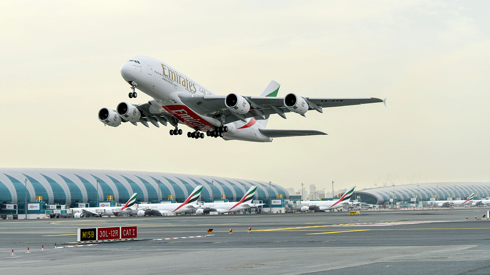 Emirates Airbus A380 flights