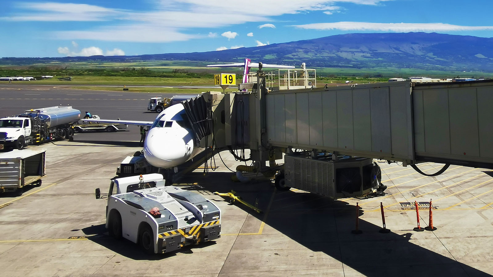 Waiting to fly from Maui