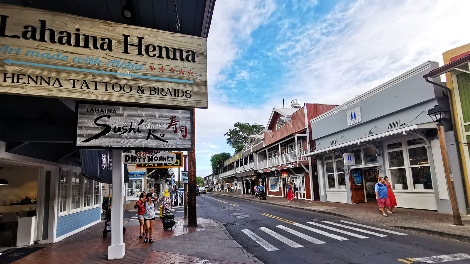 Shopping in Maui, Hawaii