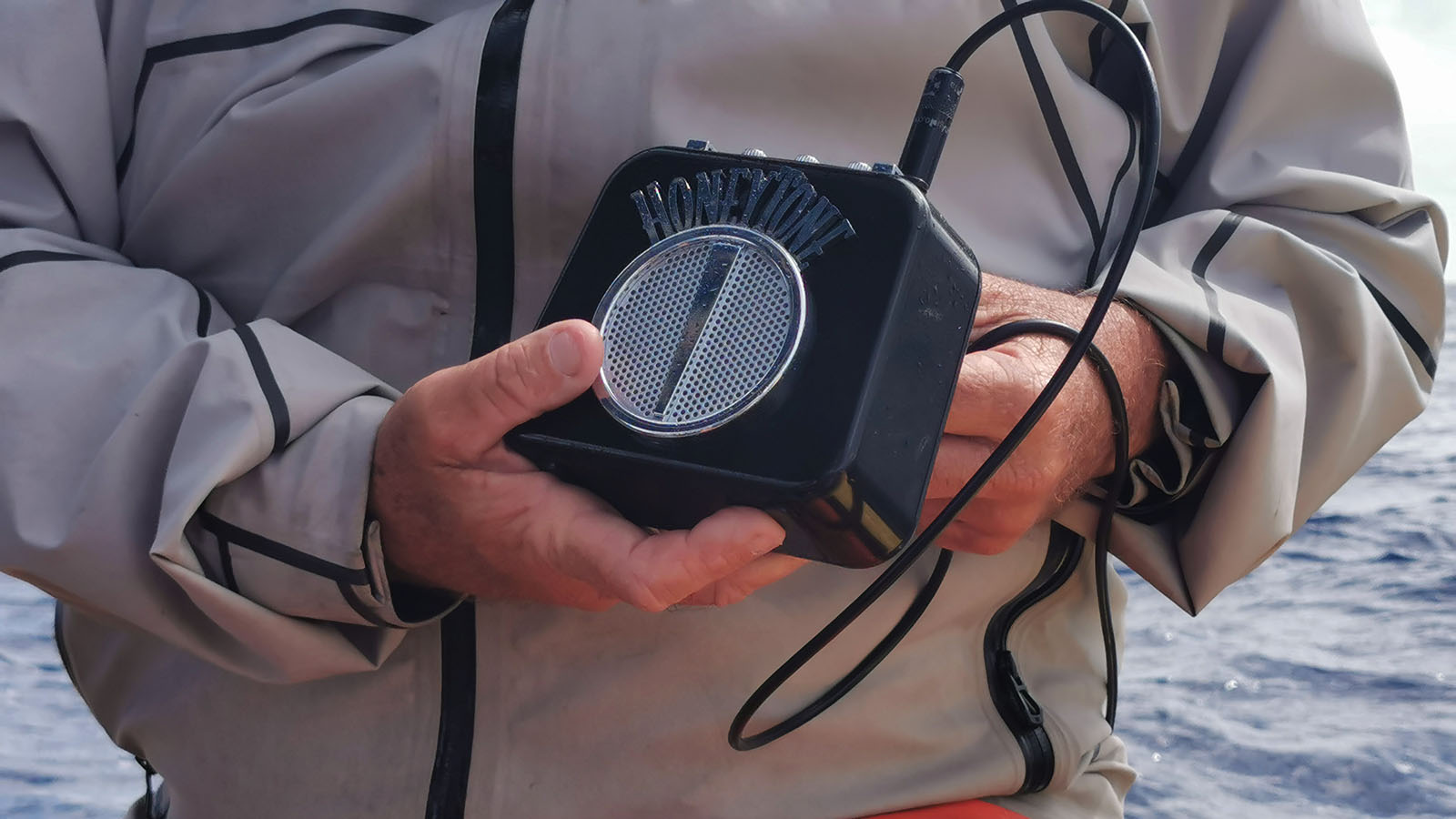 Tools used to locate whales in water