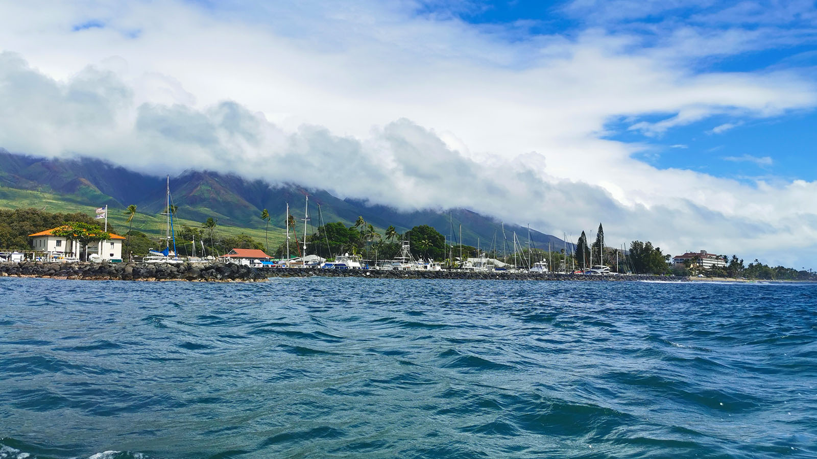 Harbor in Maui, Hawaii