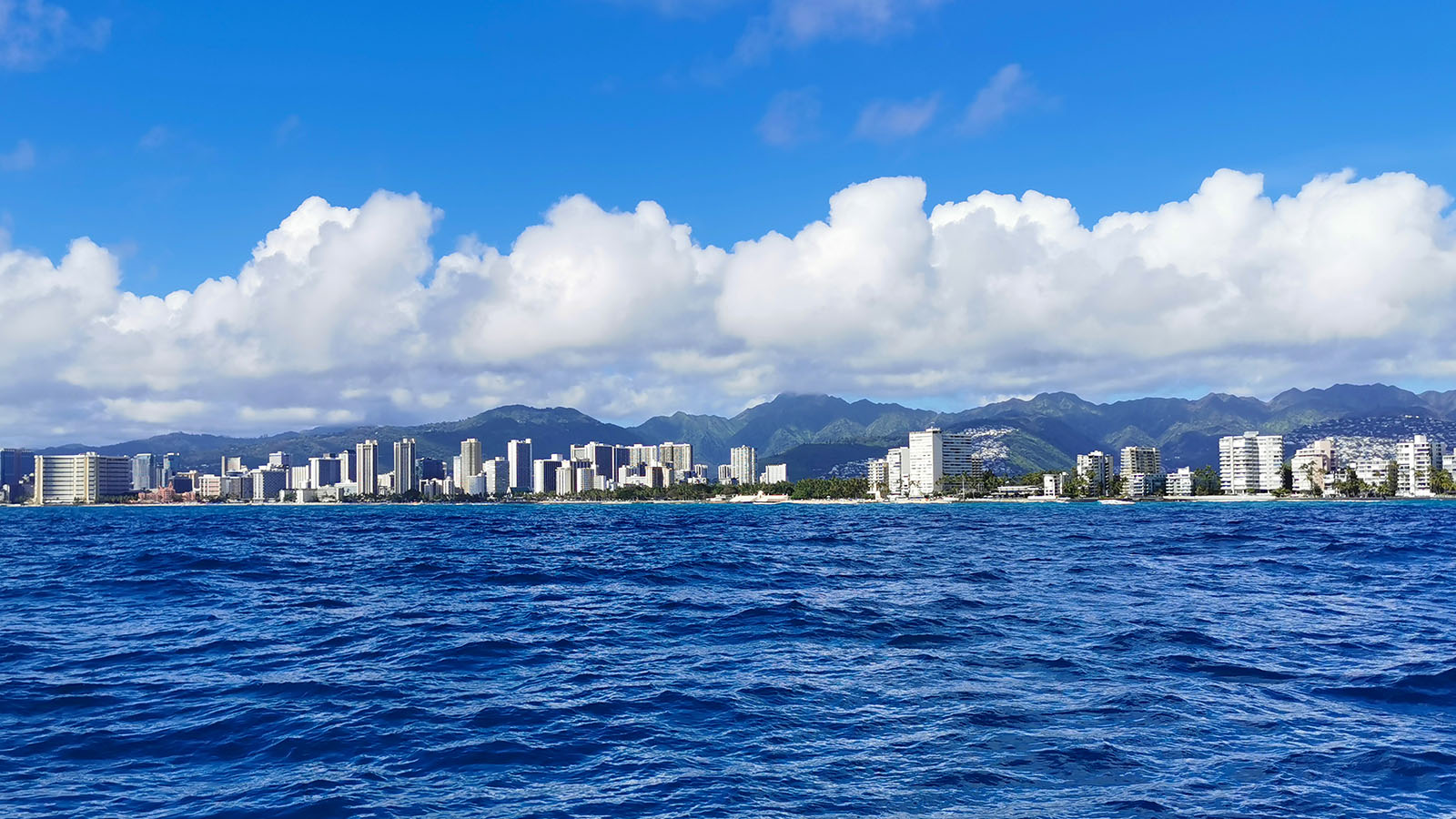 View of Waikiki Beach