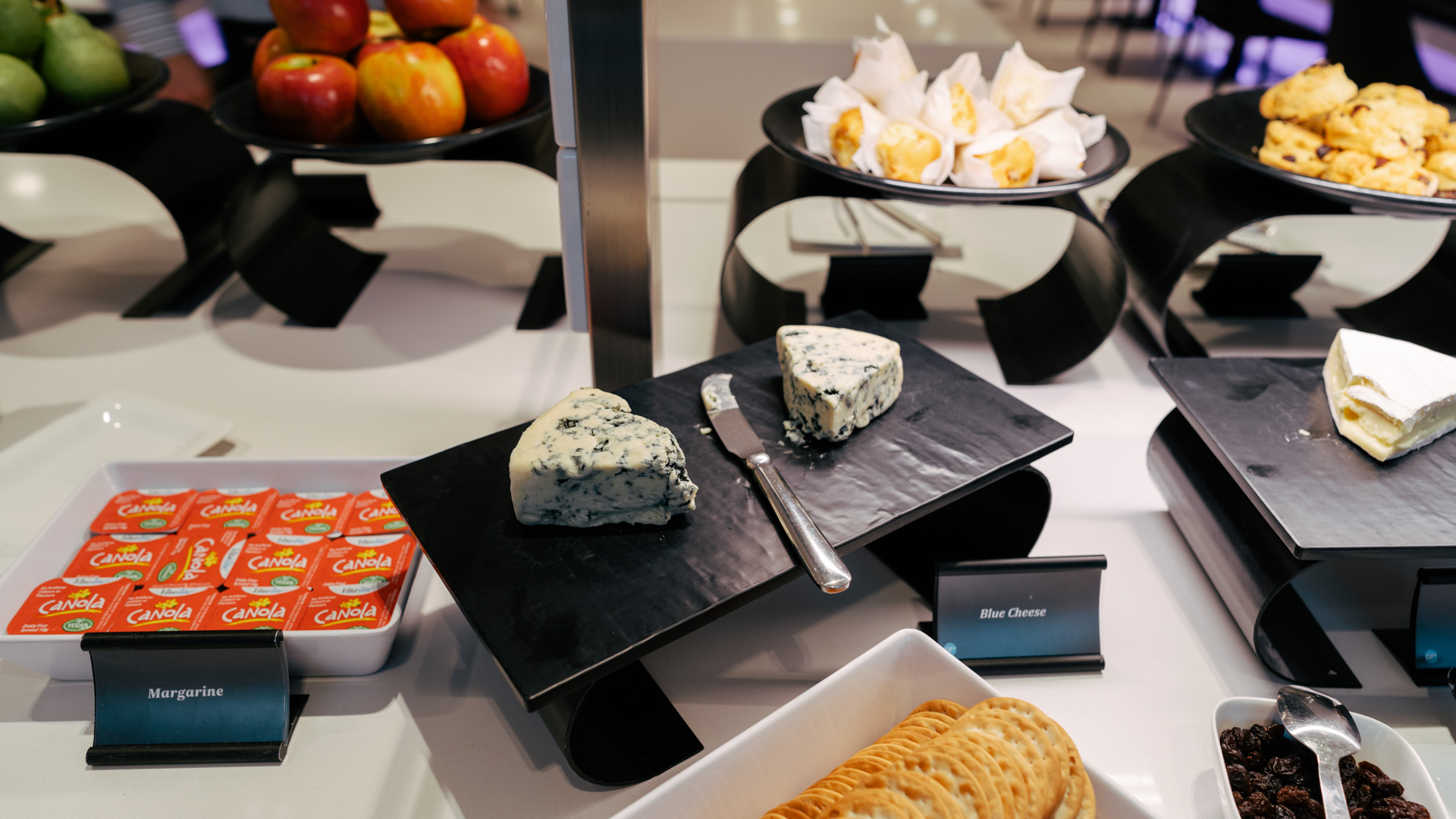 Air New Zealand Lounge Perth cheese