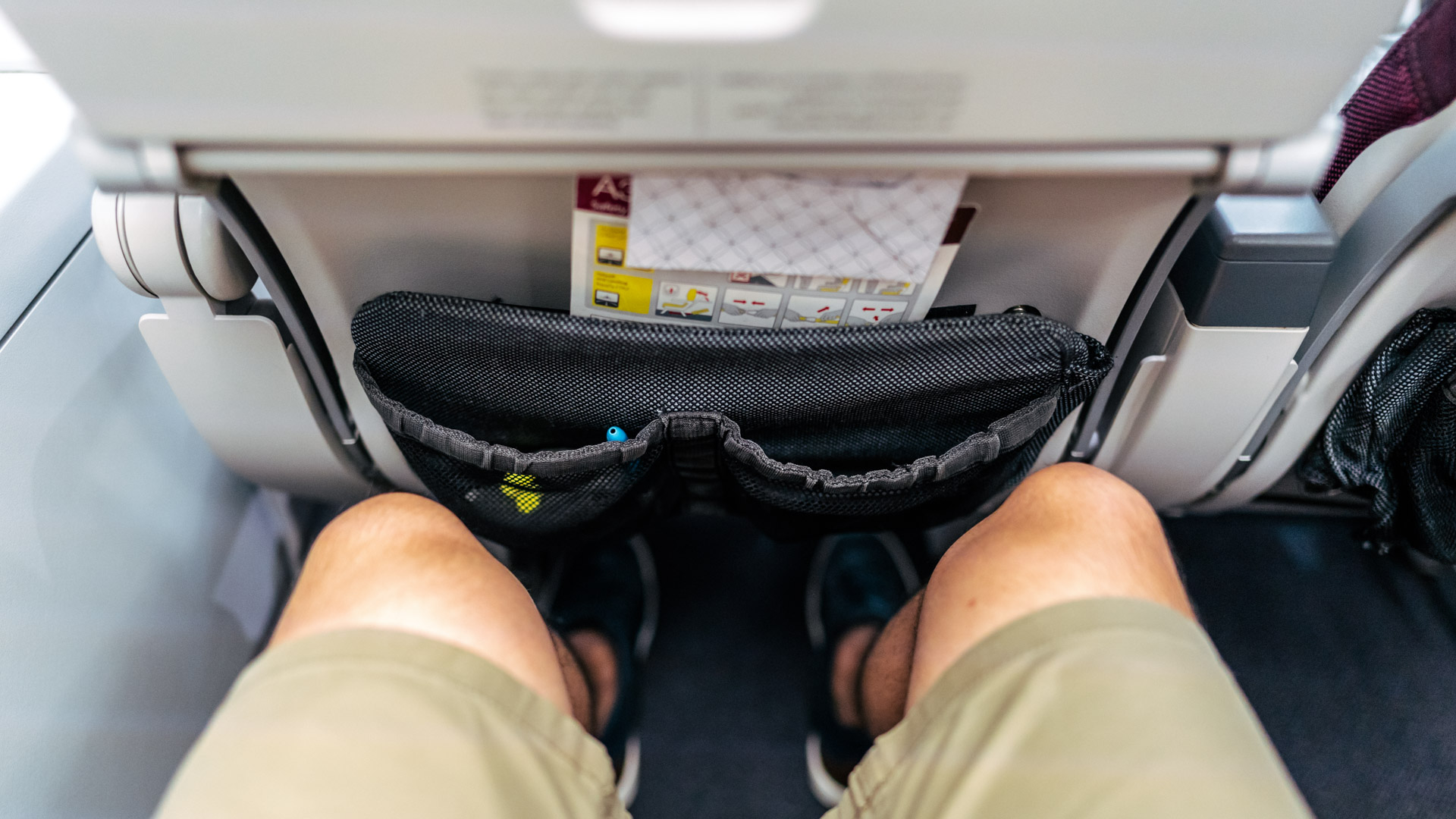 Qatar Airways Airbus A380 Economy legroom