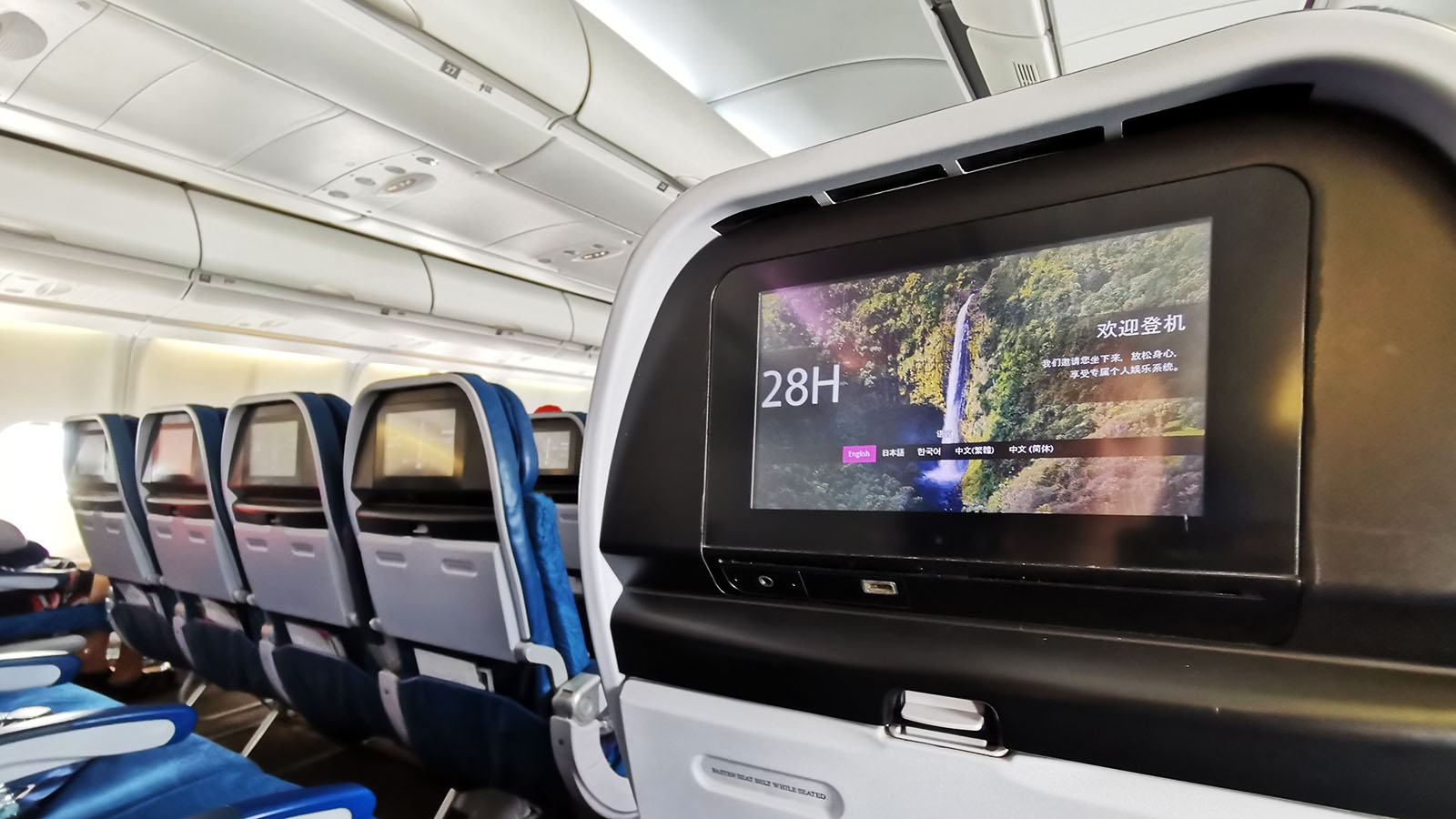 TV in Economy on Hawaiian Airlines