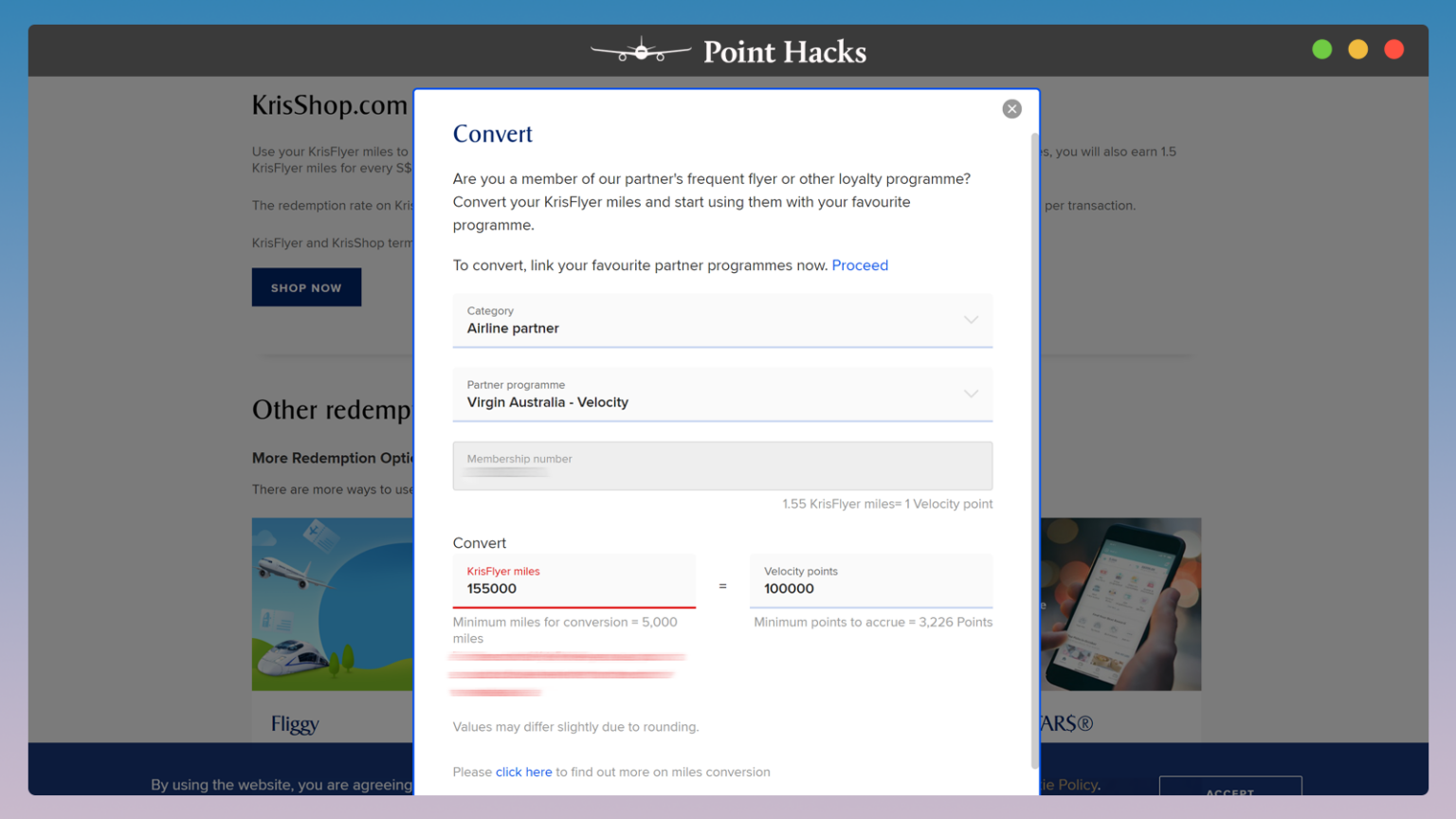How to transfer KrisFlyer miles to Velocity Points Point Hacks