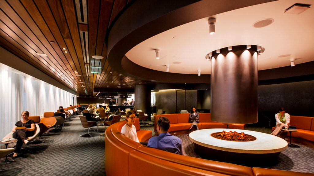 Qantas International Business Lounge in Los Angeles