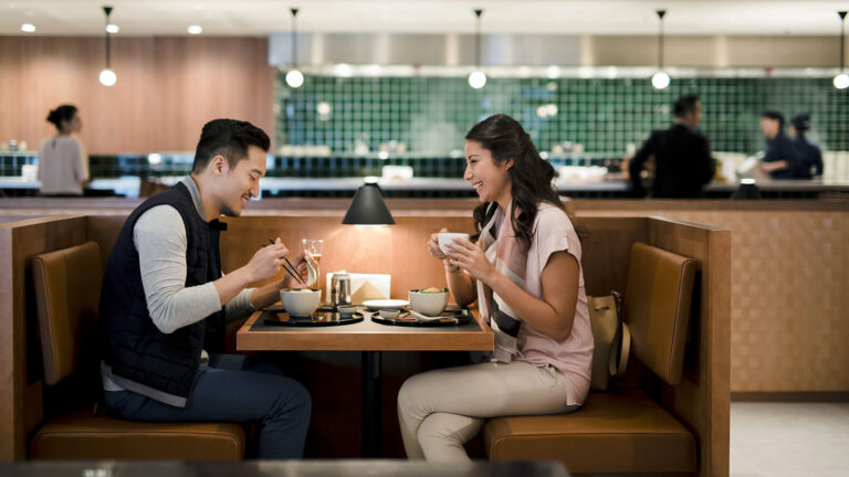 Cathay Pacific's The Pier, Business Class Lounge in Hong Kong