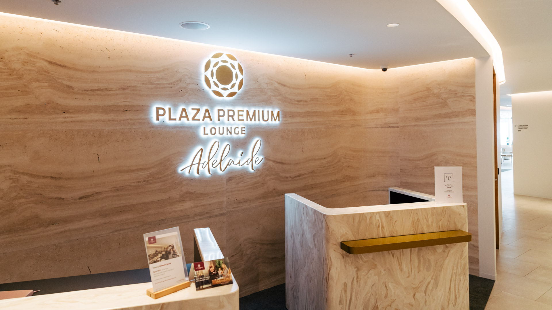 Plaza Premium Adelaide entrance