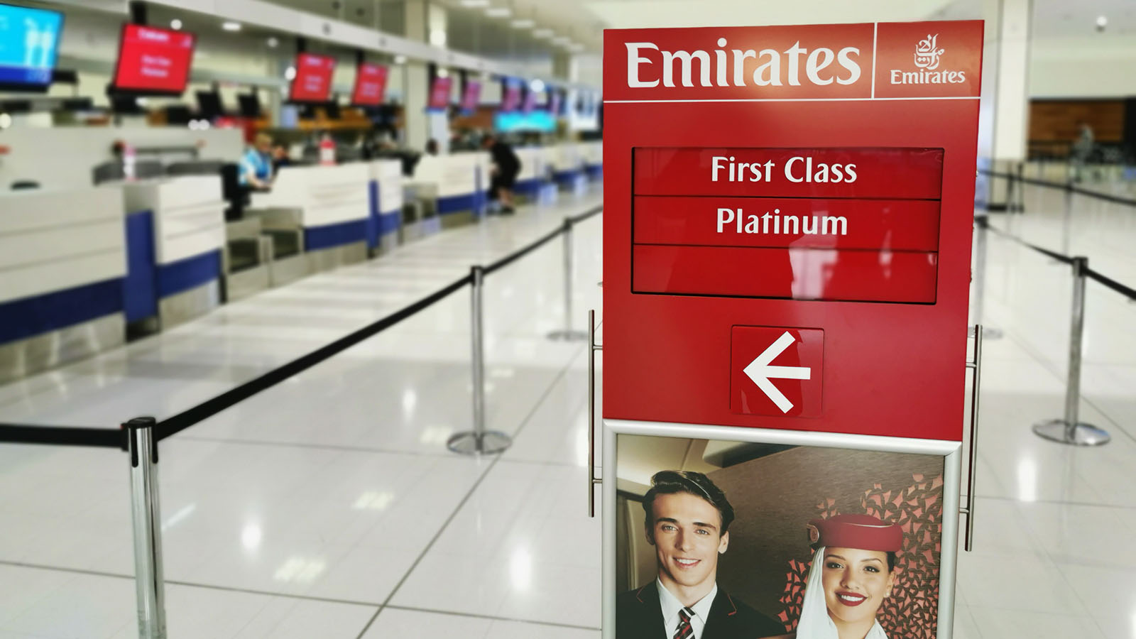 Speedy line for Emirates' premium travellers