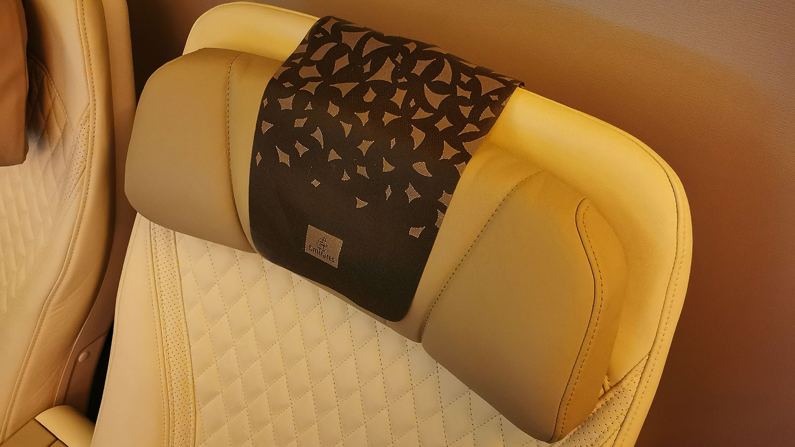 Seat in Emirates Airbus A380 Premium Economy