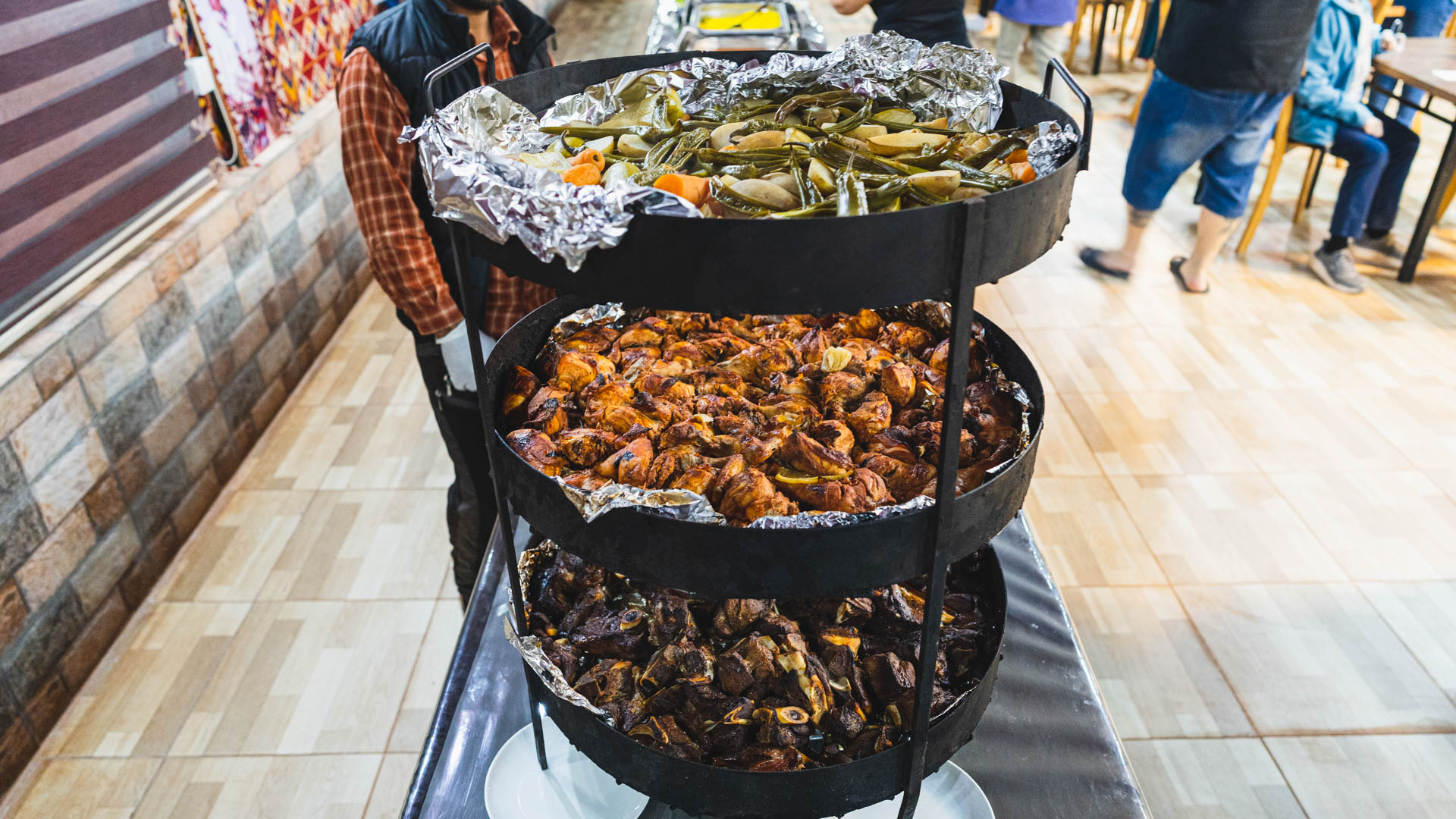 Bedouin camp stay dining