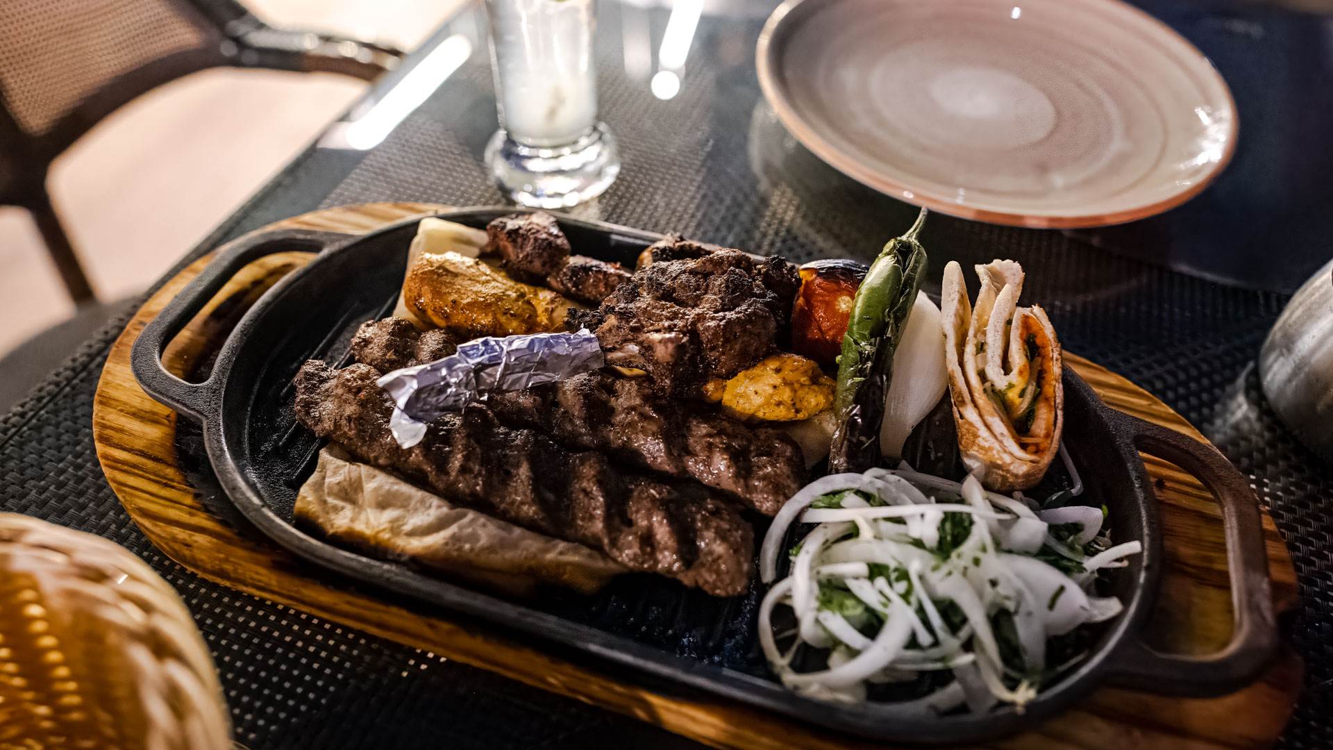 Jubran mixed grill plate