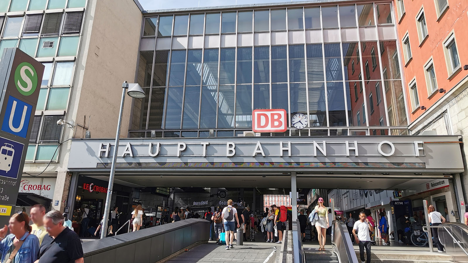 Deutsche Bahn main station in Munich