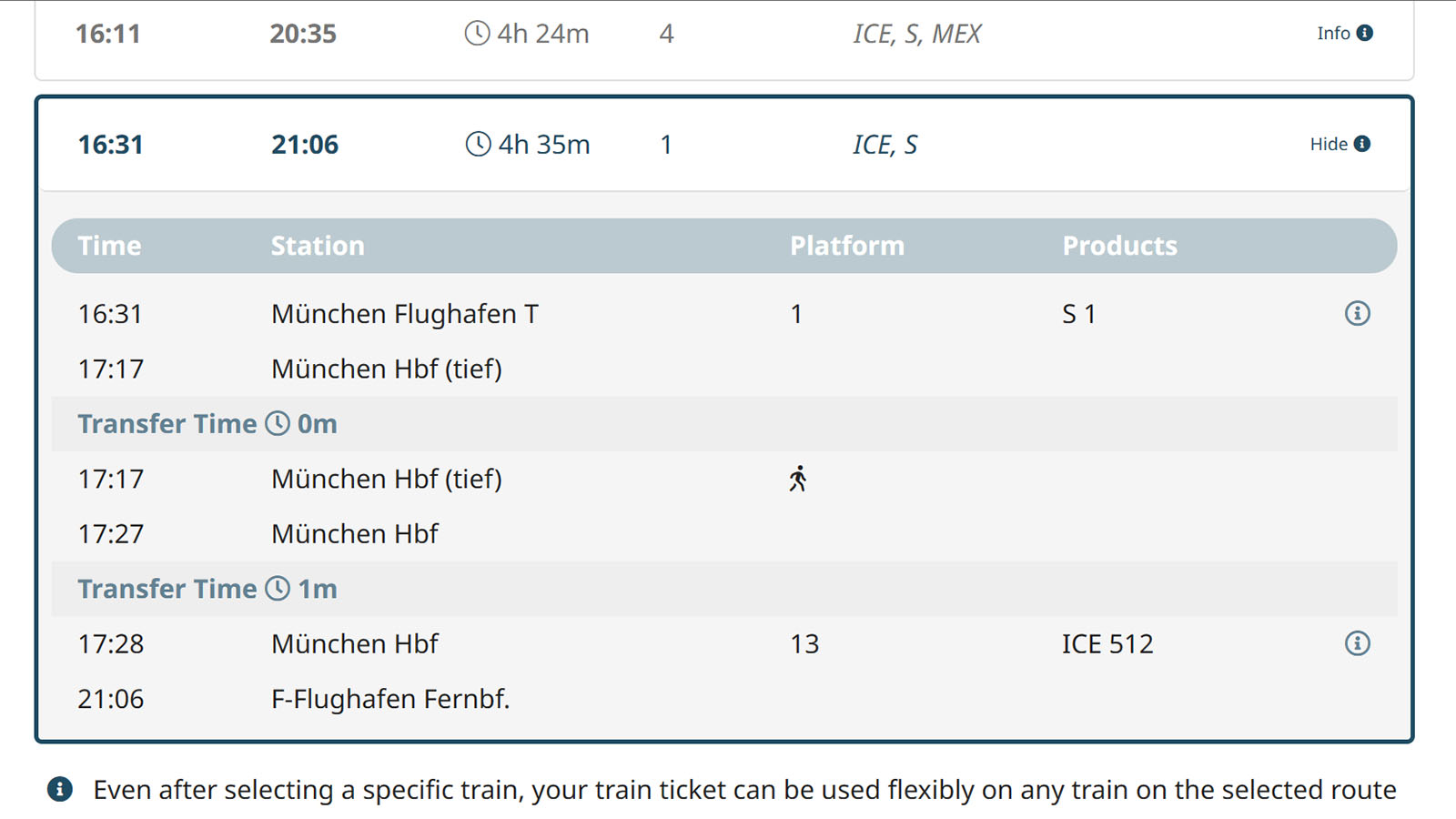 Select your high-speed train in Germany