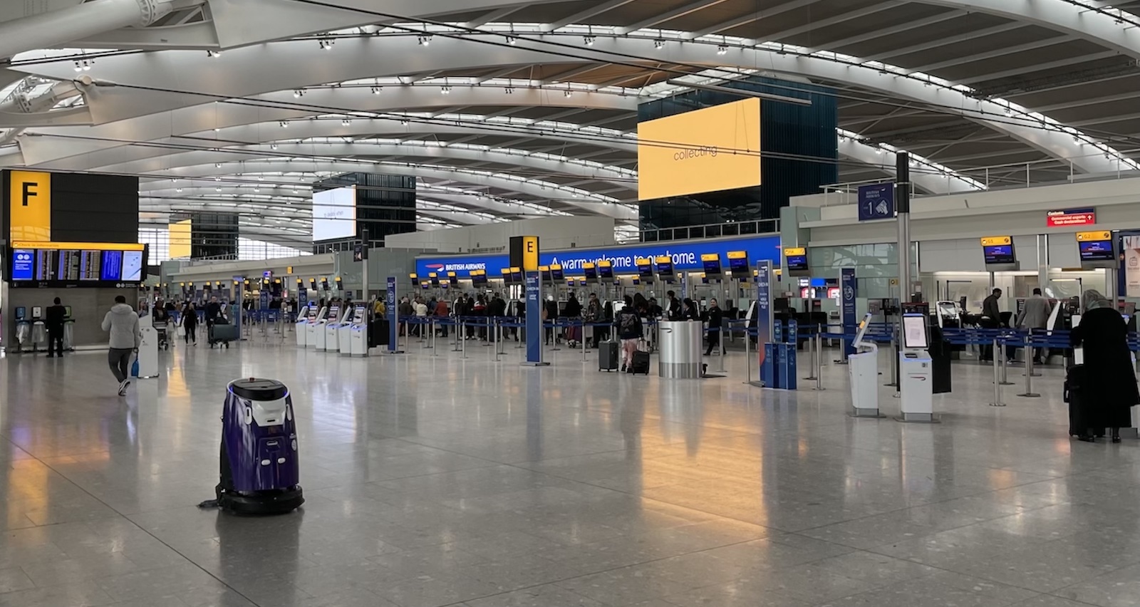 London Heathrow British Airways Check-in Area