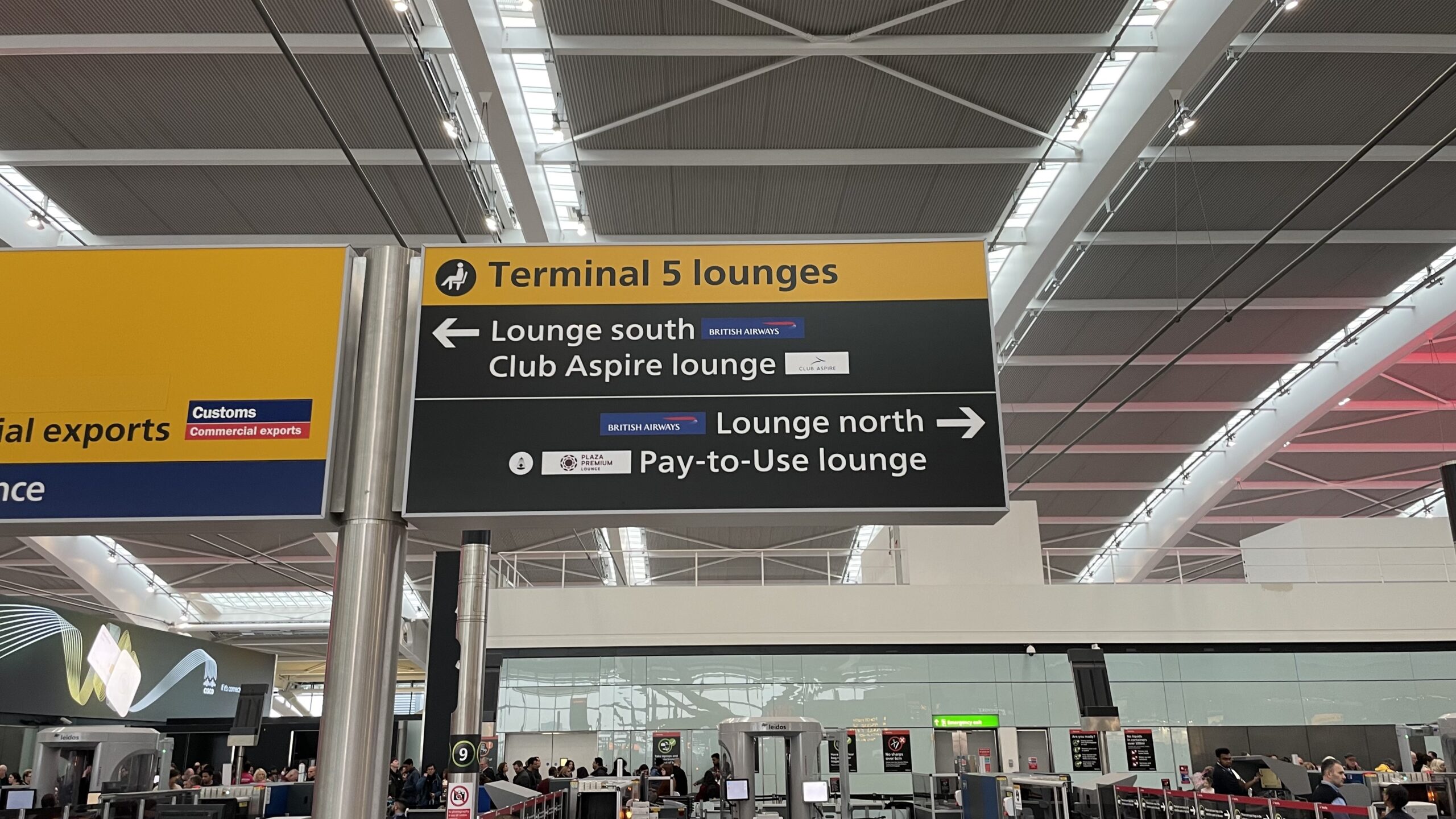 London Heathrow Terminal 5 Plaza Premium Club Aspire