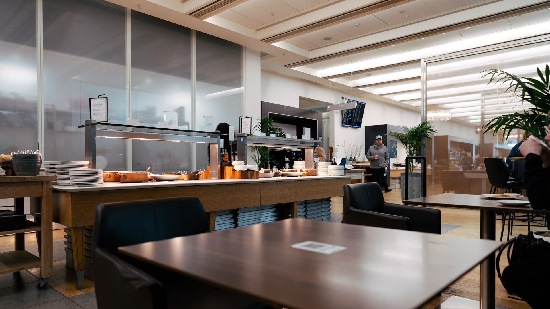British Airways Galleries First Lounge refectory