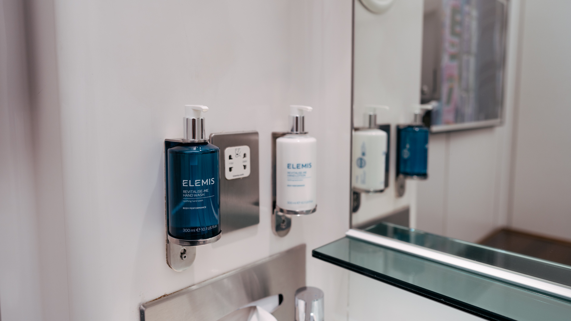 British Airways Galleries First Lounge Elemis