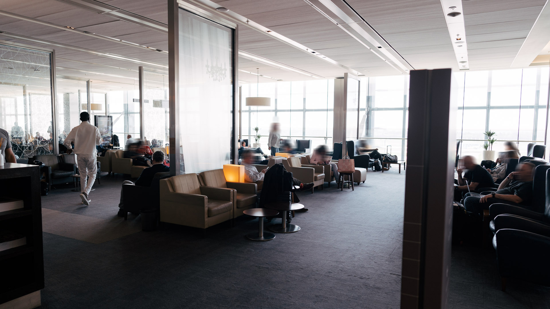 British Airways Galleries First Lounge space