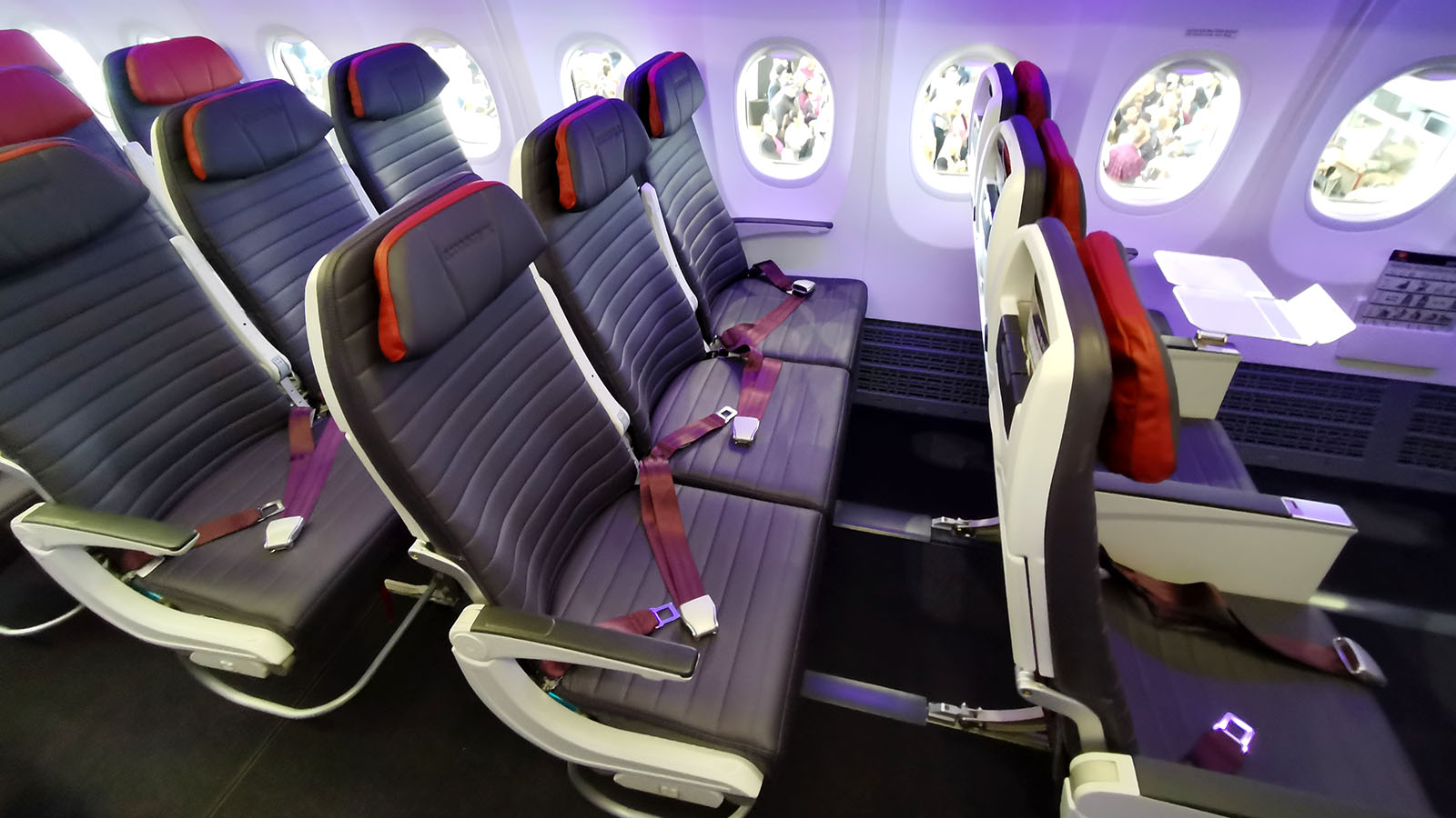 Virgin Australia Boeing 737 MAX 8 Economy X seats