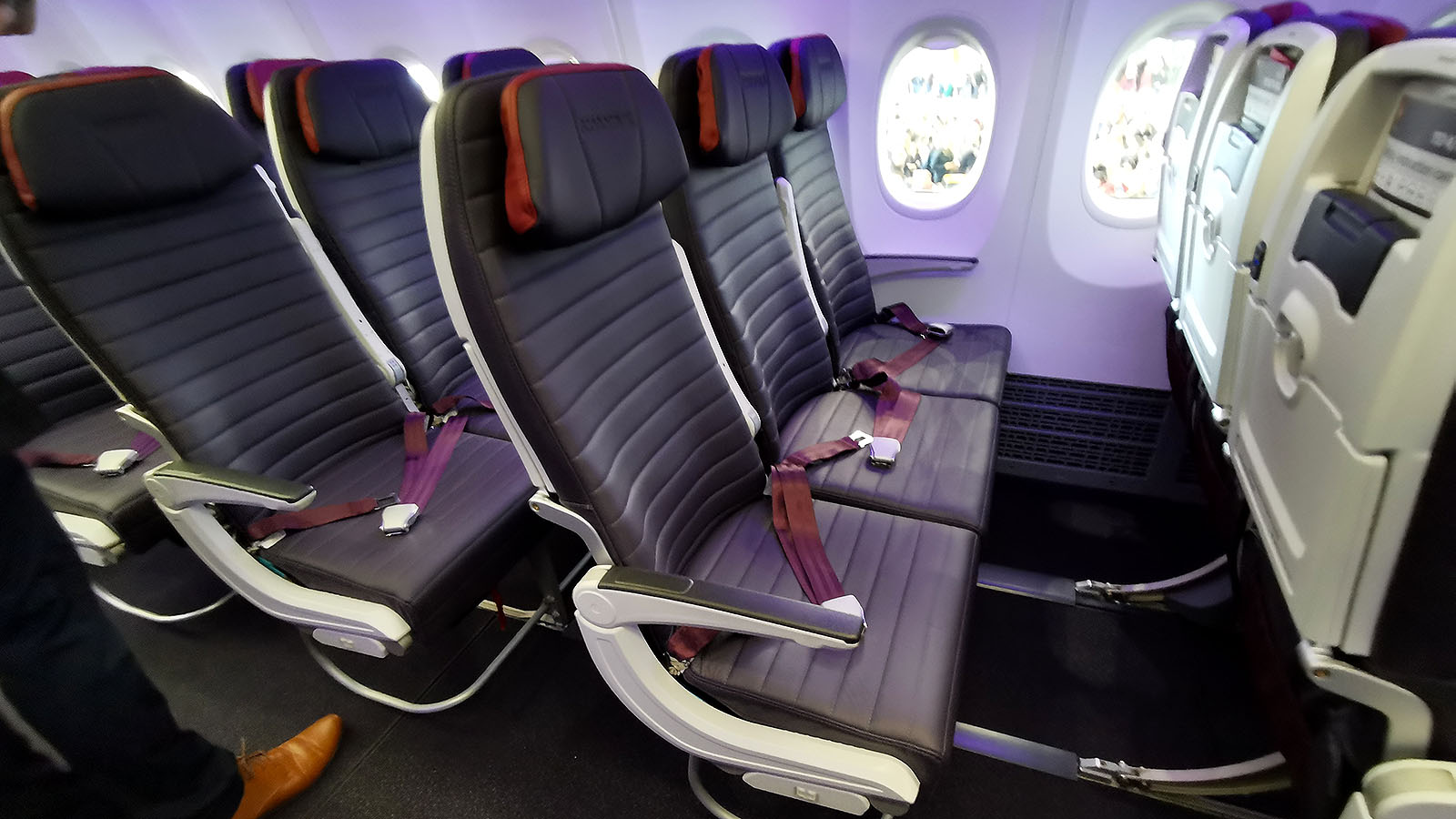Virgin Australia Boeing 737 MAX 8 Economy X rows