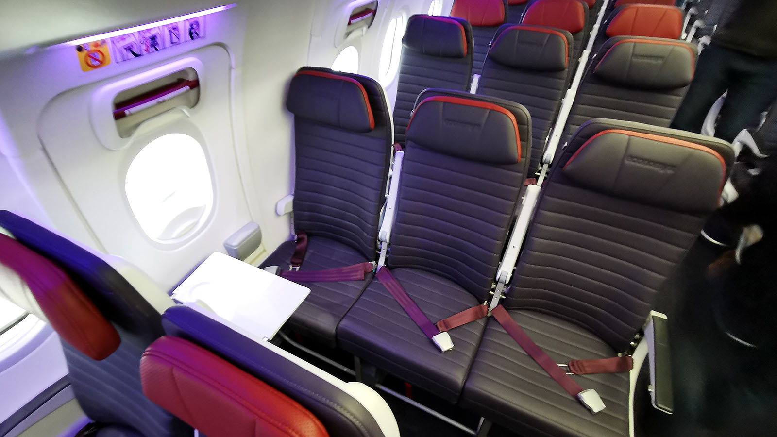 Virgin Australia Boeing 737 MAX 8 Economy X near window