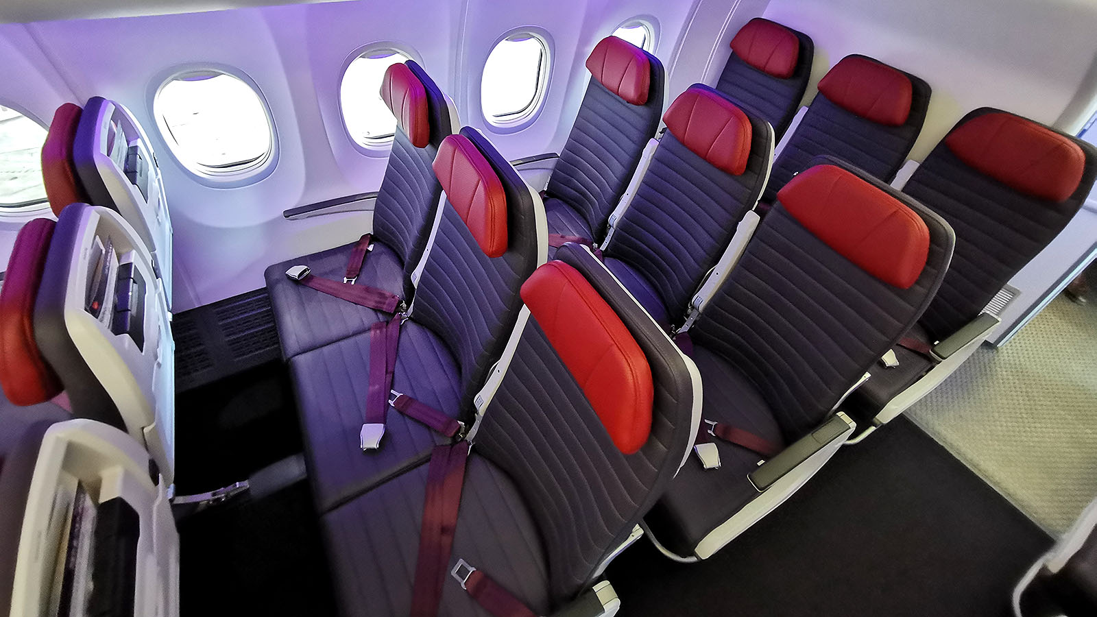 Virgin Australia Boeing 737 MAX 8 Economy Class seating