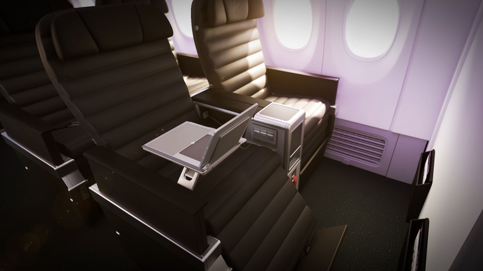 Entertainment feature in Business Class on Virgin Australia's Boeing 737