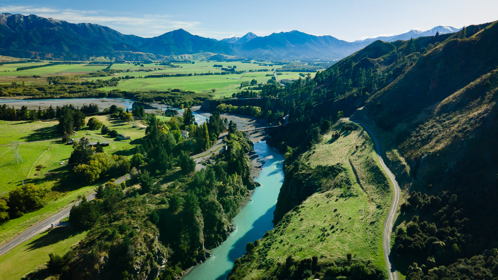 View over Hanmer Basin