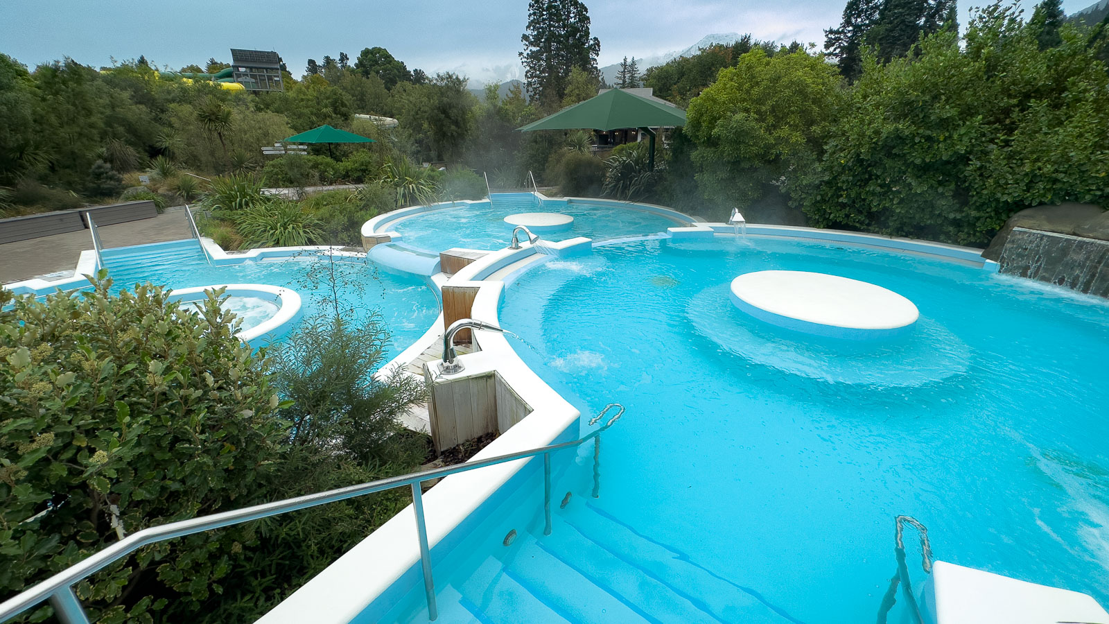 Hot pools in Hanmer Springs