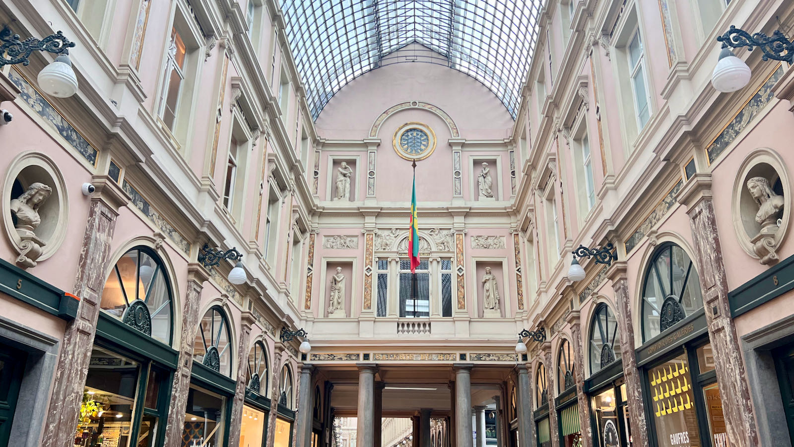 most beautiful shopping gallery in Europe