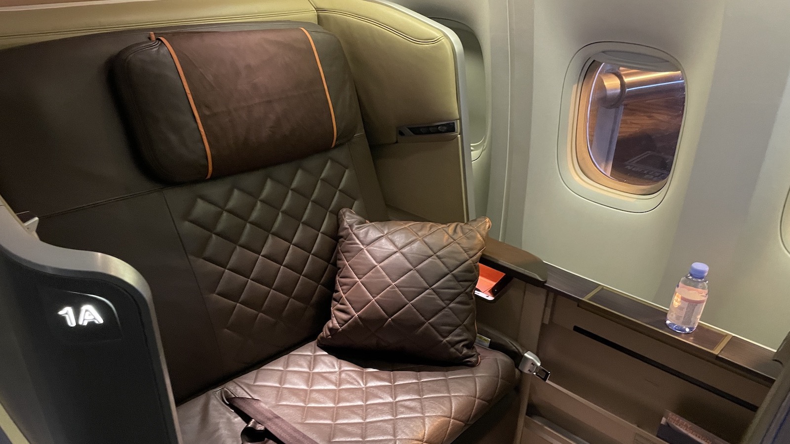 Welcome to Singapore Airlines First Class