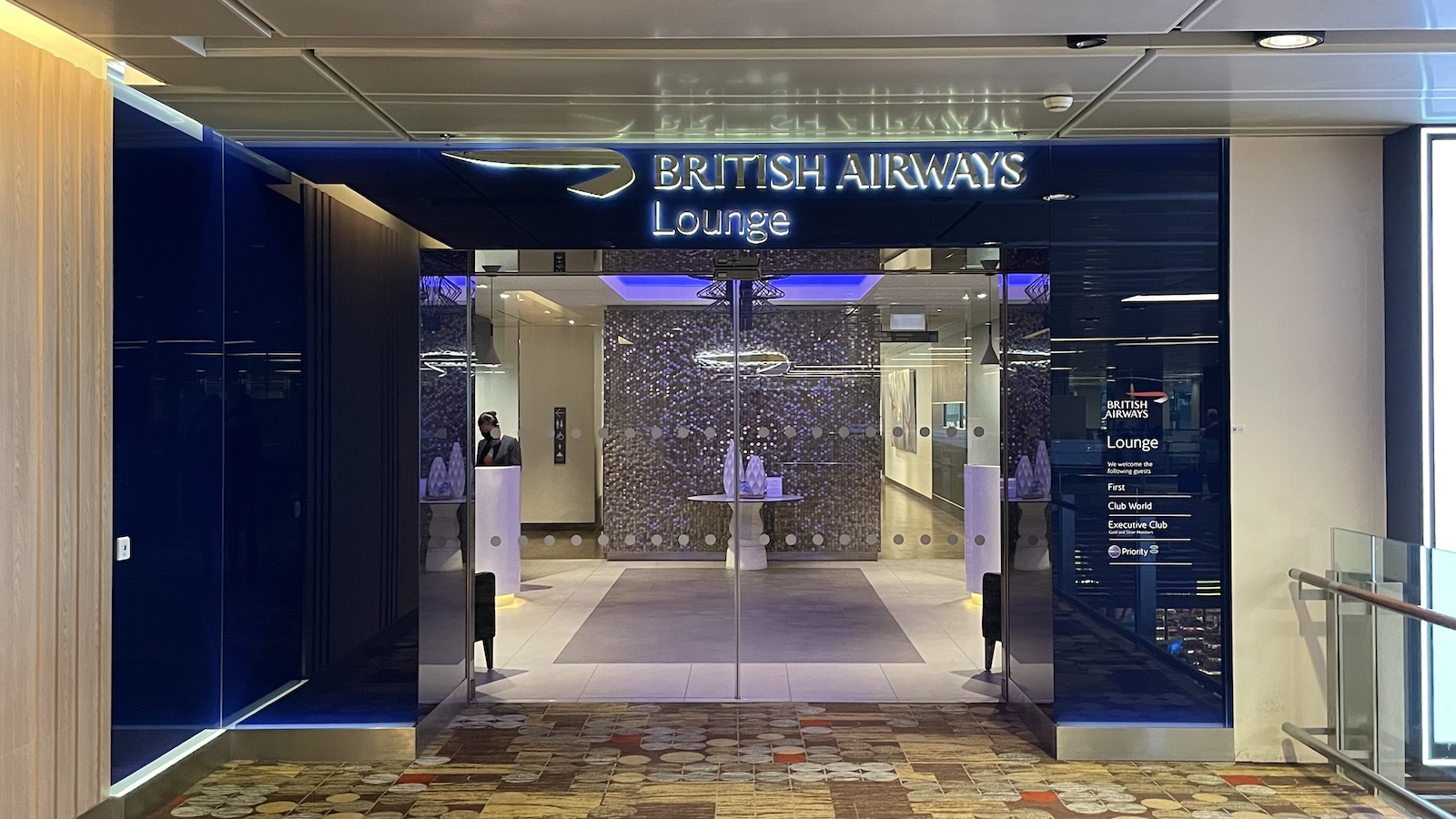 British Airways Lounge at Changi Airport