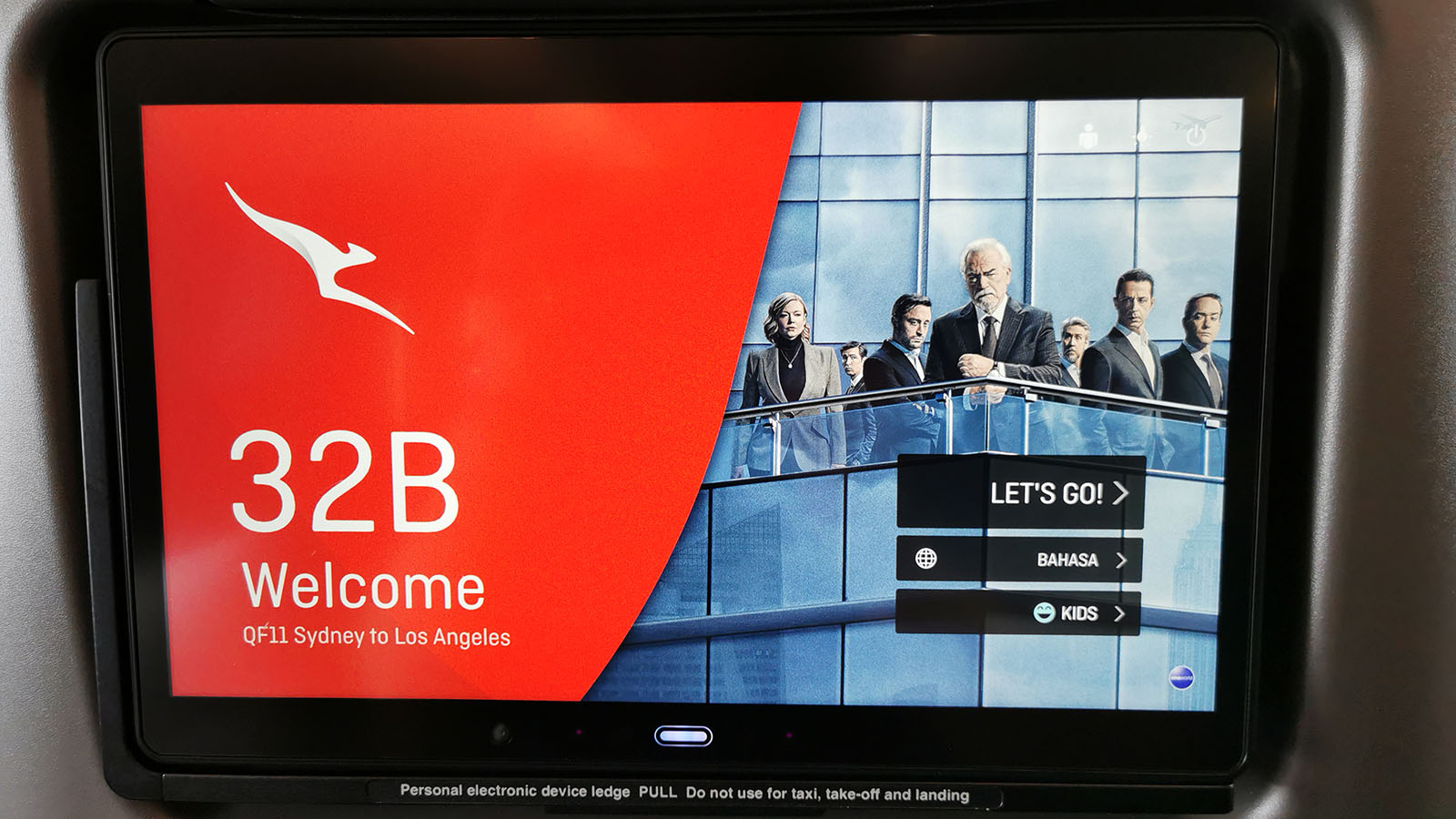 Welcome to Qantas A380 Premium Economy