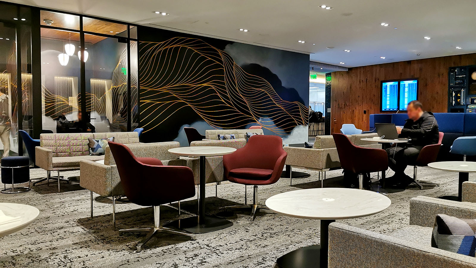 Amex Centurion Lounge, an option for eligible travellers