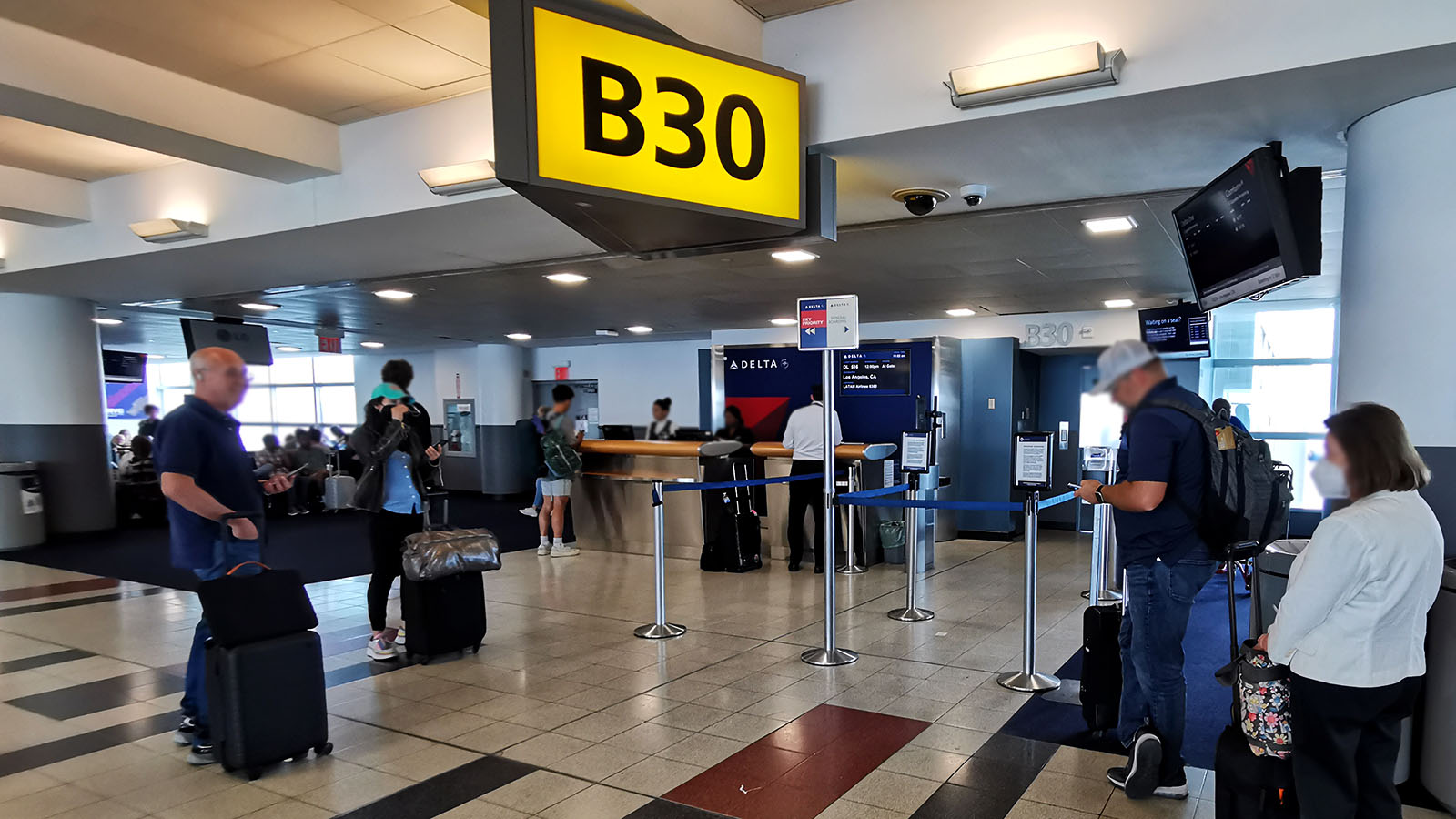 Ready to board Delta A330-900neo Comfort+